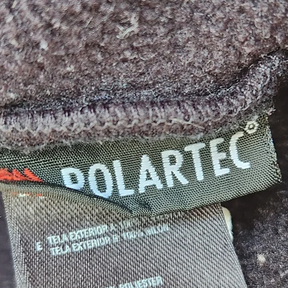 THE NORTH FACE Girls Jacket XL Black Fleece Softshell Full Zip Denali - Picture 4 of 13